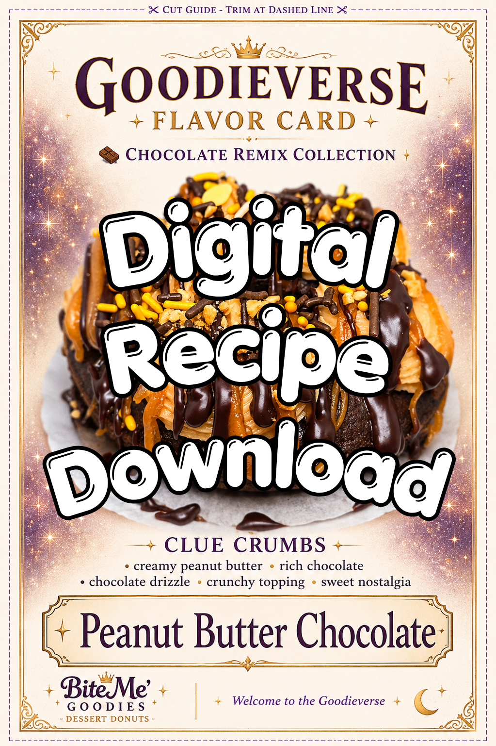 Chocolate Remix (Peanut Butter Chocolate) - Digital Recipe Download