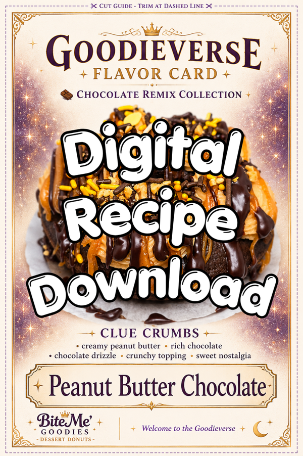 Chocolate Remix (Peanut Butter Chocolate) - Digital Recipe Download