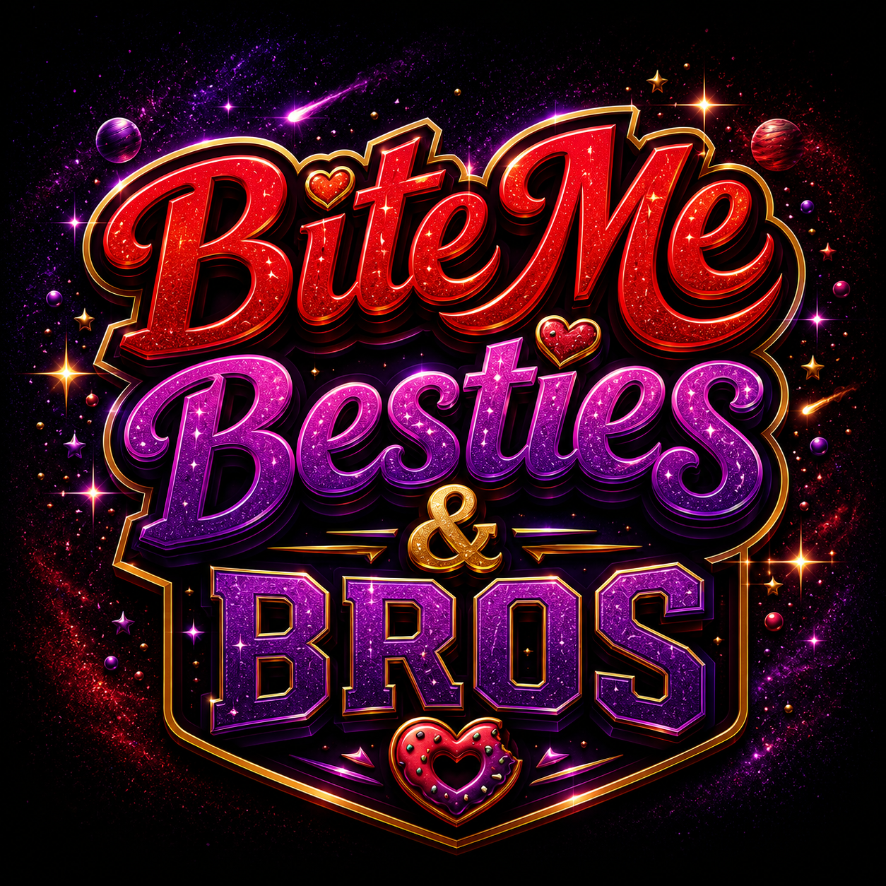 Bite Me Besties Logo