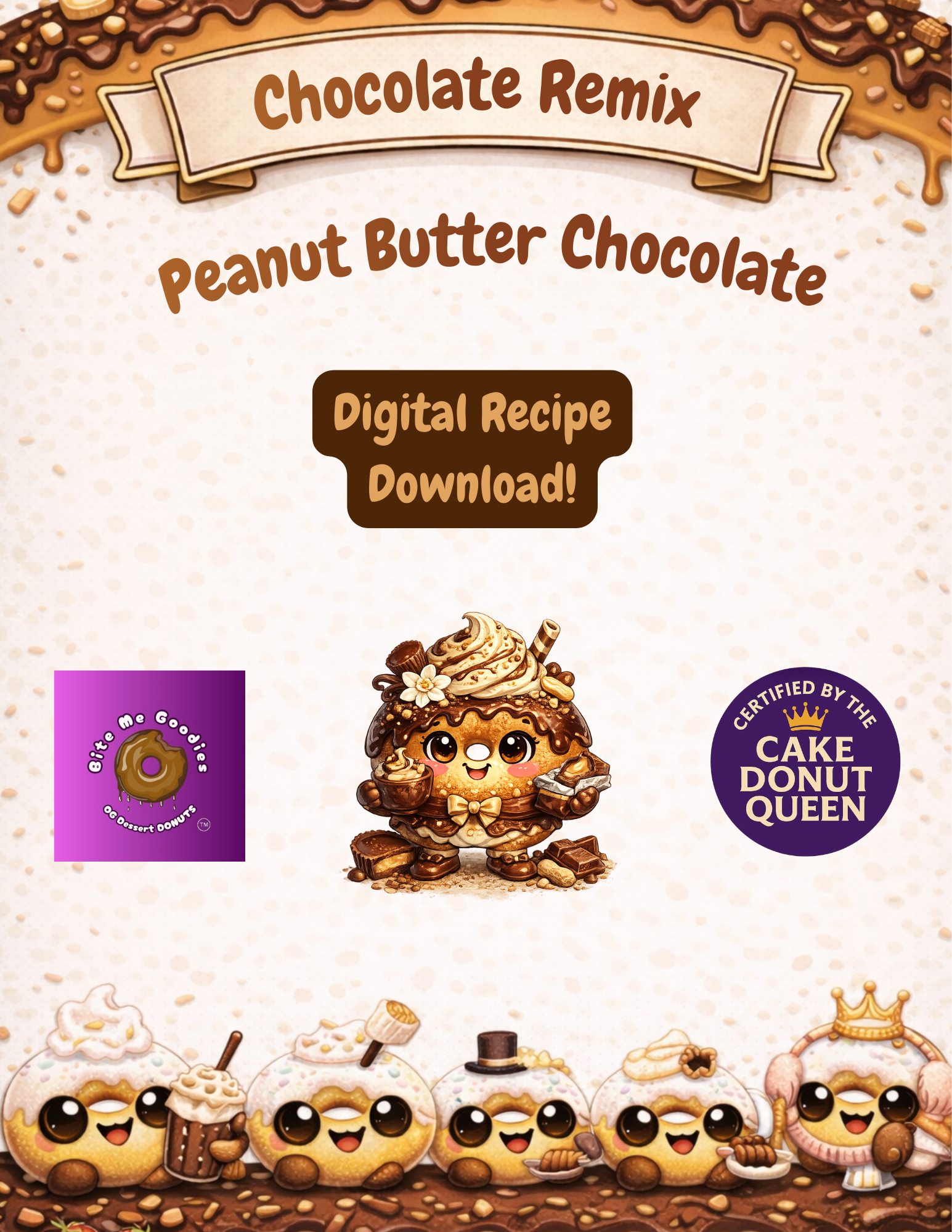 Chocolate Remix (Peanut Butter Chocolate) - Digital Recipe Download