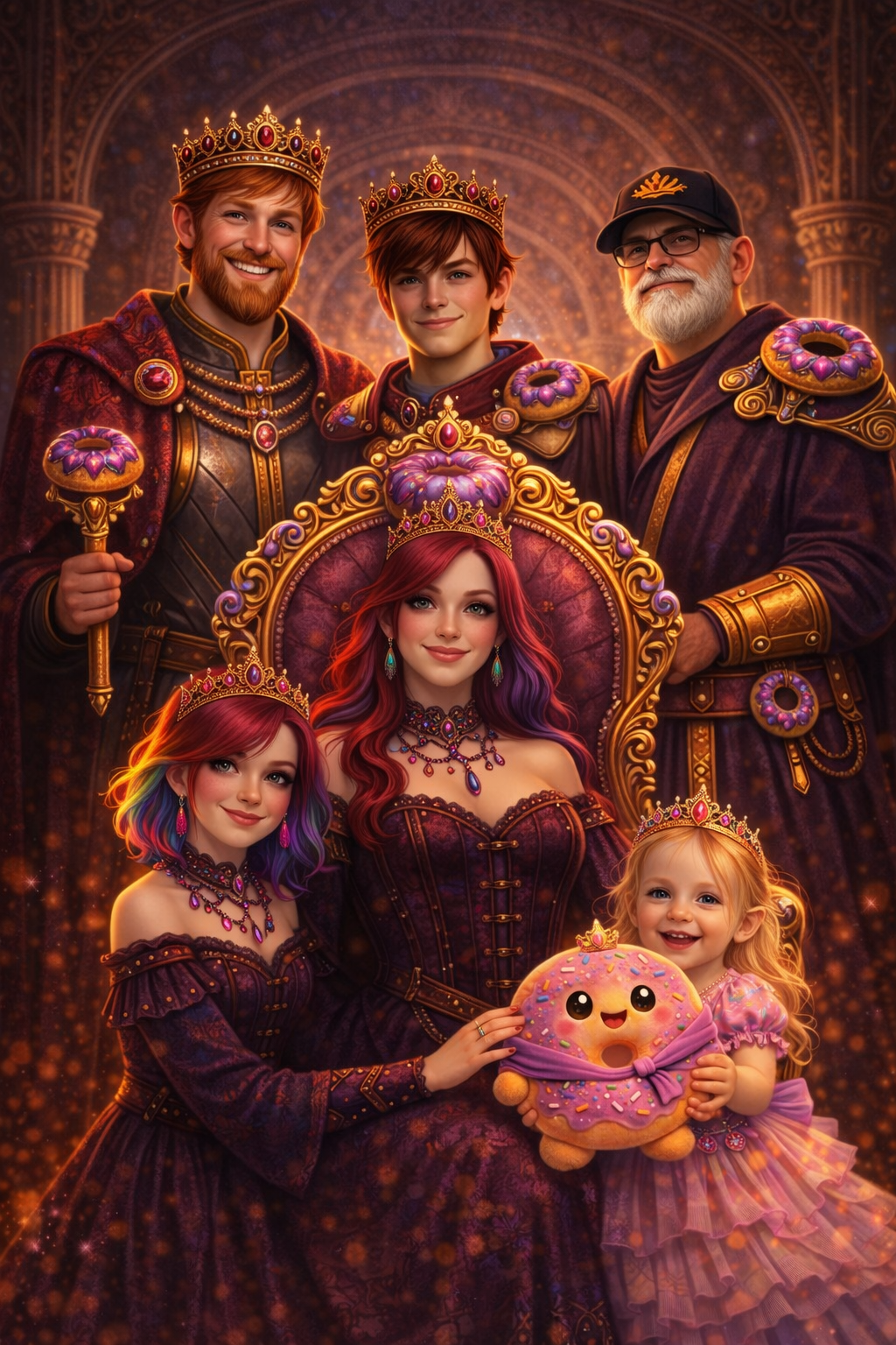 Goodieverse family storybook characters