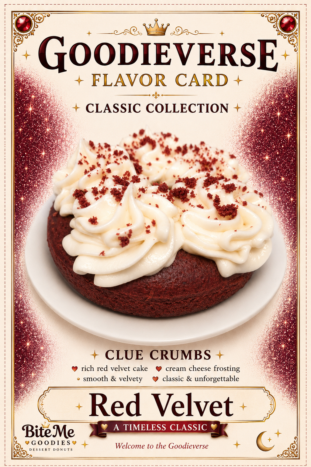 Red Velvet Flavor Card