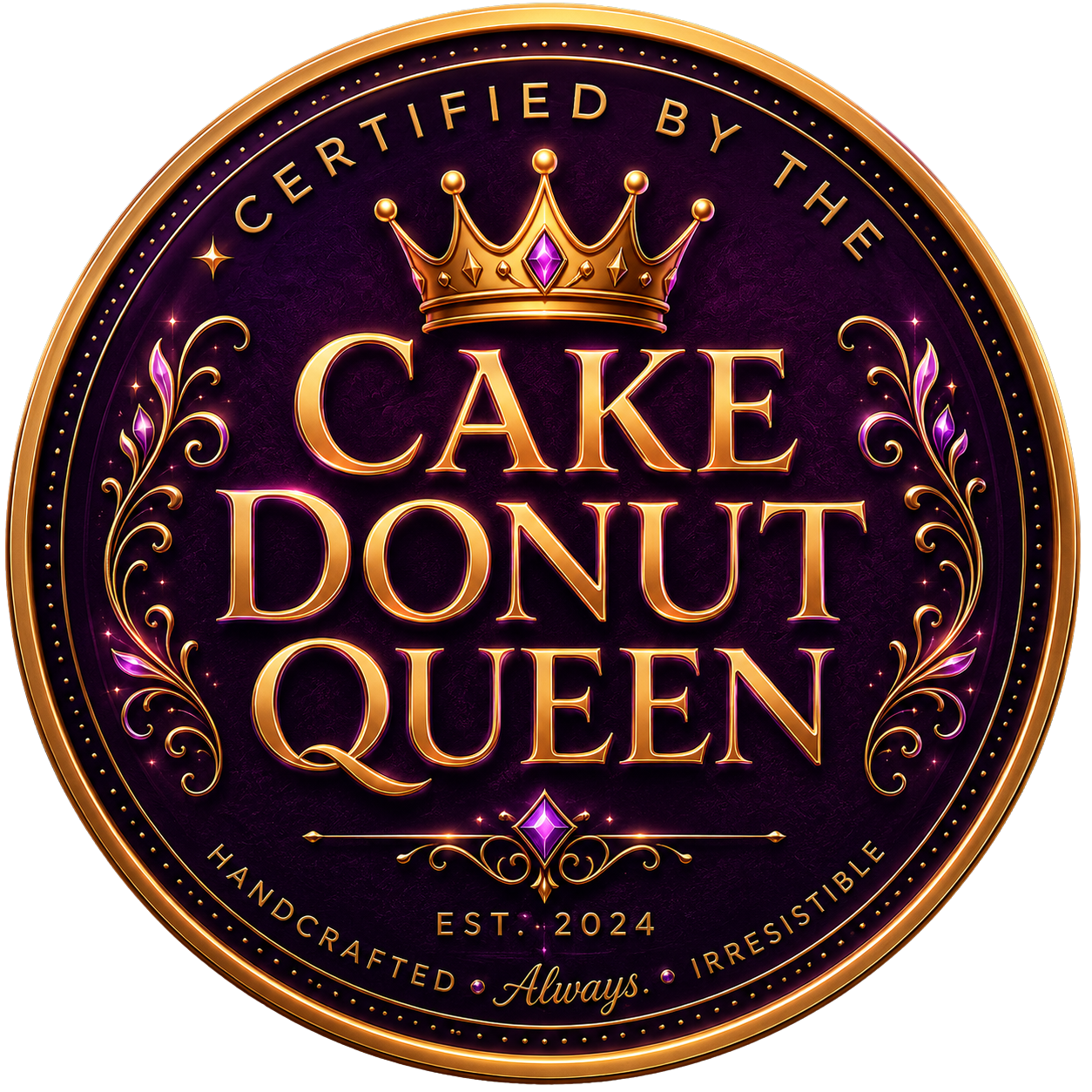 Certified by the Cake Donut Queen - Follow on TikTok