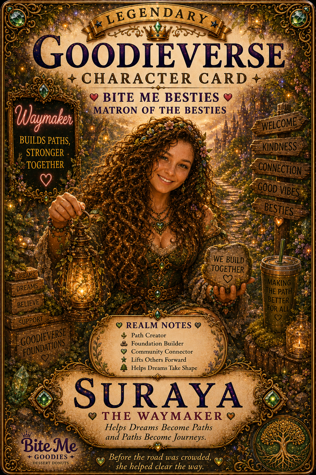 Suraya Goodieverse Card