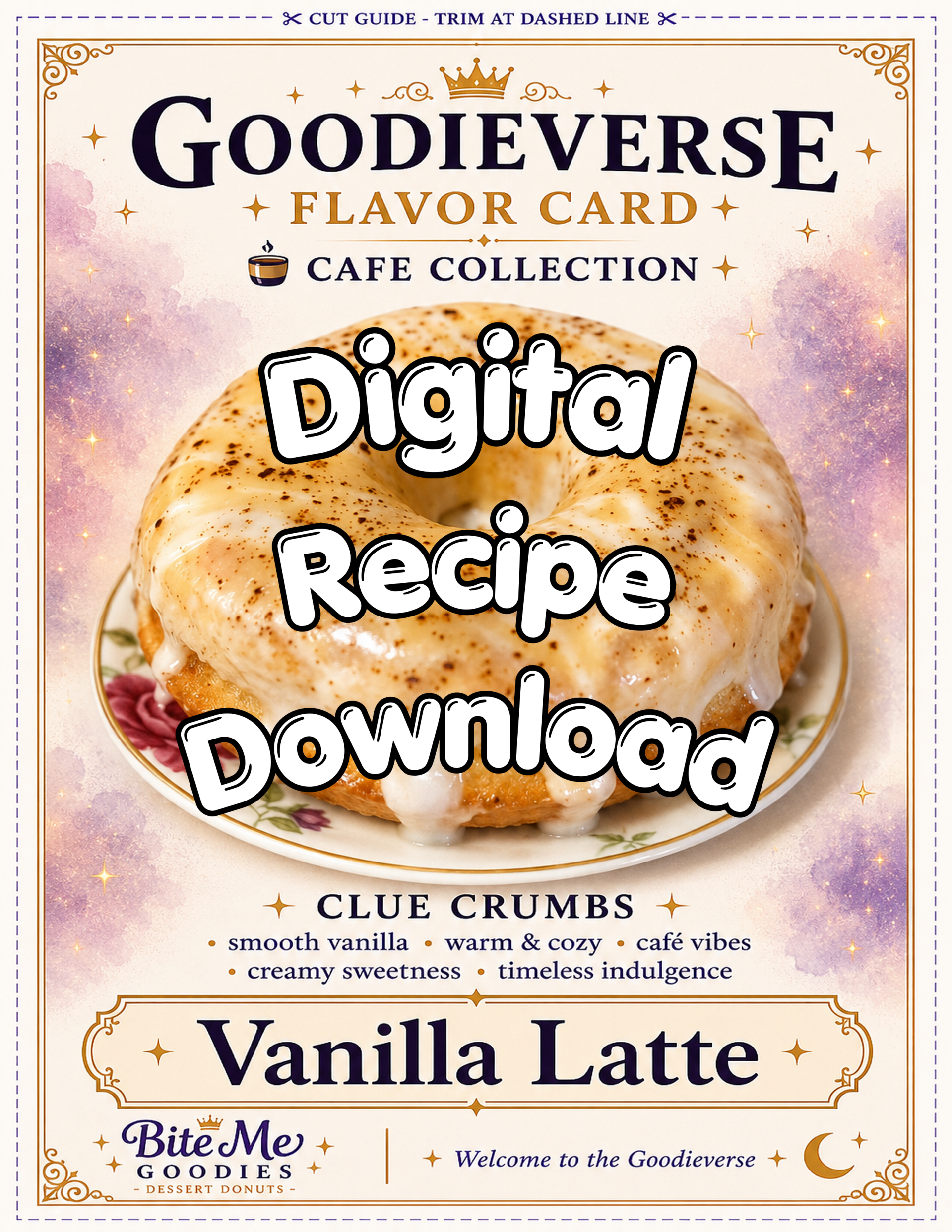 Vanilla Latte Base - Digital Recipe Download