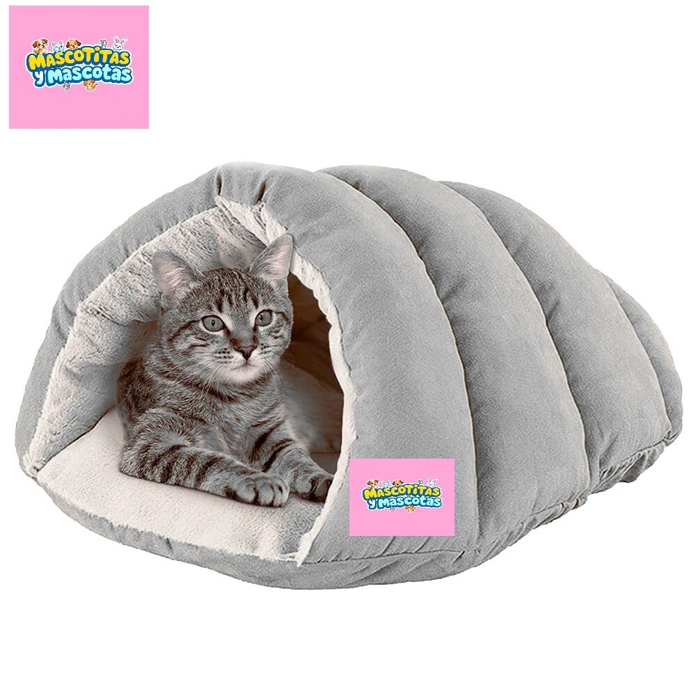 Cama para Mascota tipo cueva Gato Y Perro