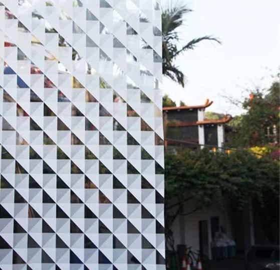 Driehoek Design Privacy Folie