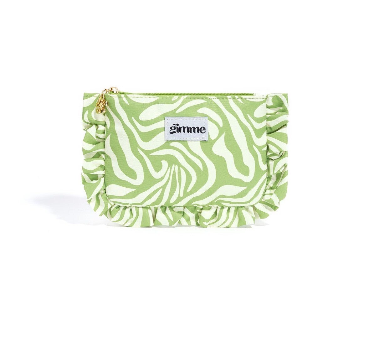 Make up tas groen/wit