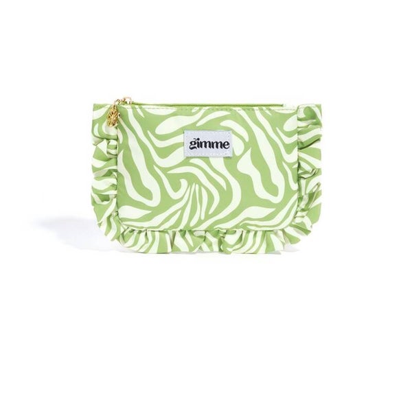 Make up tas groen/wit
