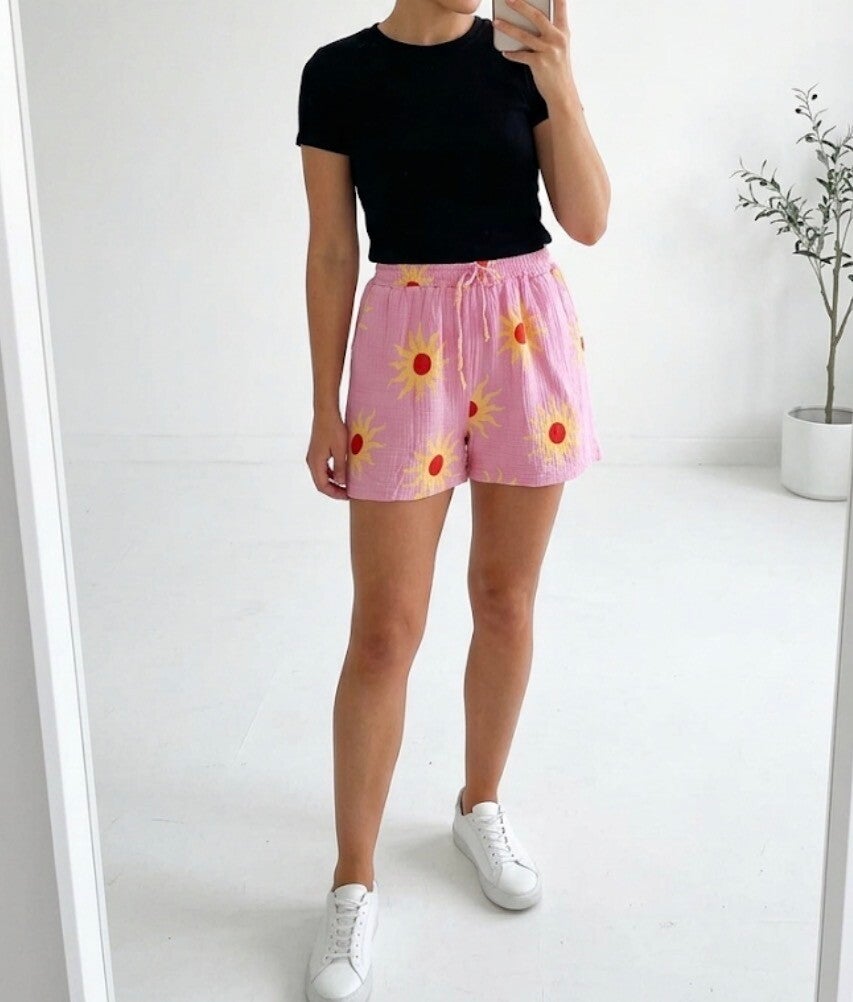 Pink Sunshine Muse Short
