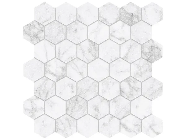 Majesto Bianco Gioia Vintage 2" Hex Mosaic Tile Collection