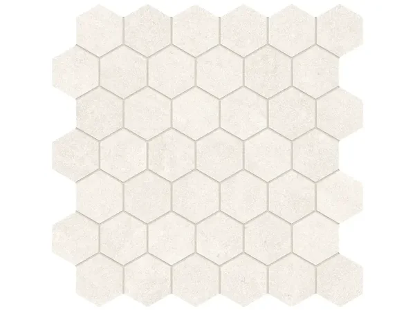 Majesto French Vanilla Vintage 2" Hex Mosaic Tile Collection