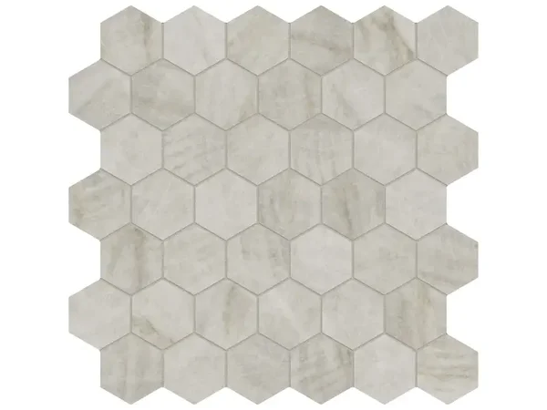 Majesto Taj Mahal Honed 2" Hex Mosaic Tile Collection
