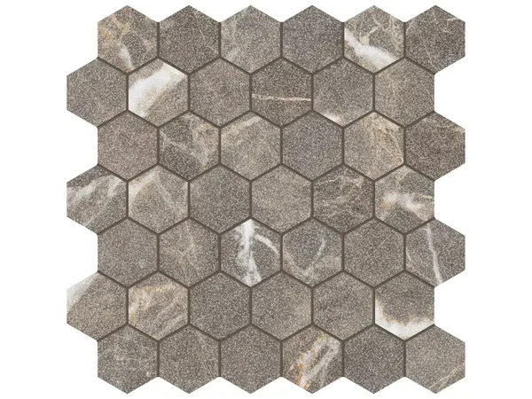 Majesto Pietra Imperiale Vintage 2" Hex Mosaic Tile Collection