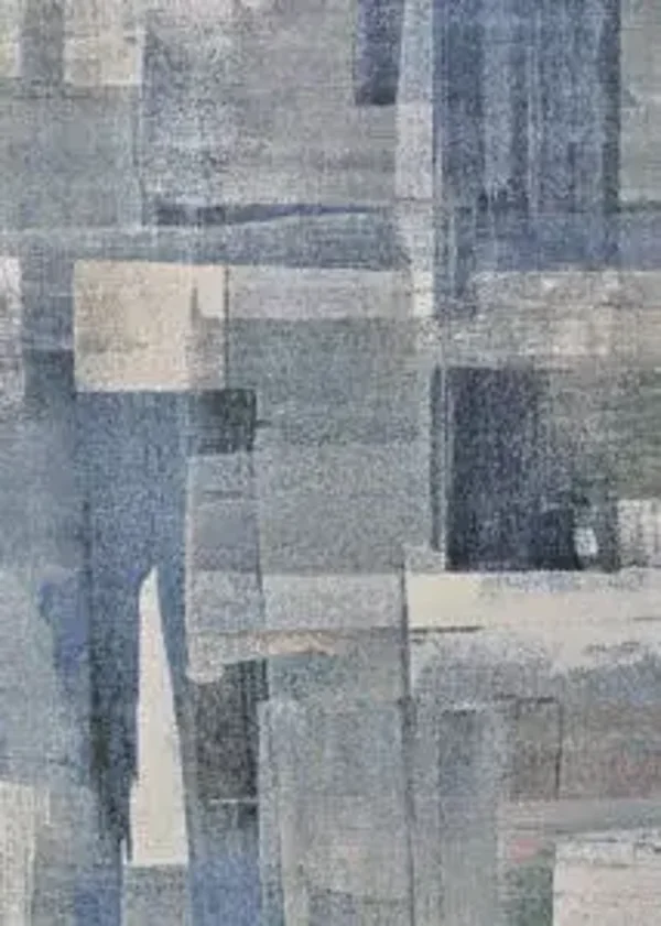 Easton Shadows Rug Collection Blue Ash