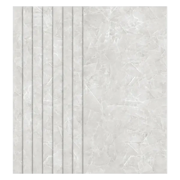 Majesto Crystal Bianco Polished 63x126 Porcelain Slab