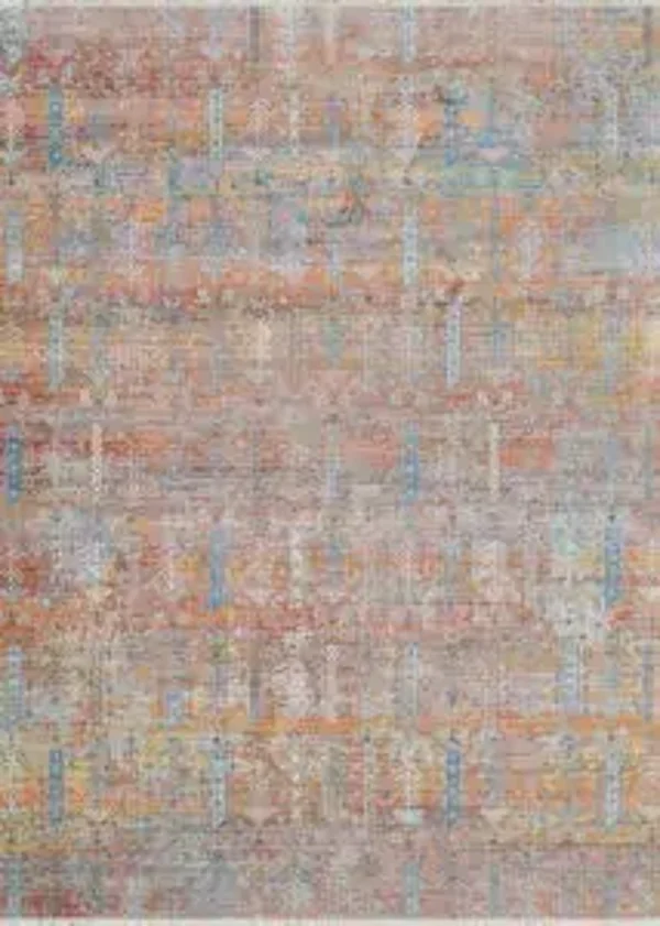 Halli Baktiari Rug Collection Brick/Honey/Multi