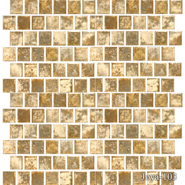 Joya 1x1 Offset Mosaic Pool Tile