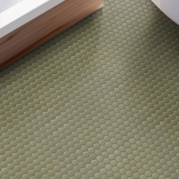 Mid Mod Discs Mosaic Tile Collection