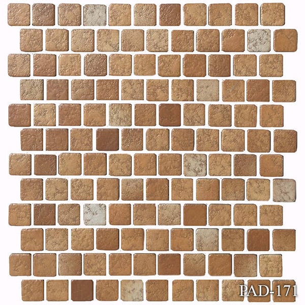Pad 1x1 Offset Mosaic Pool Tile
