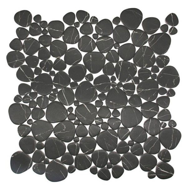 Simple Stone Pebbles Mosaic Tile Collection