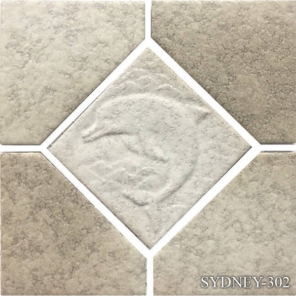 Sydney 6x6 Deco Pool Tile