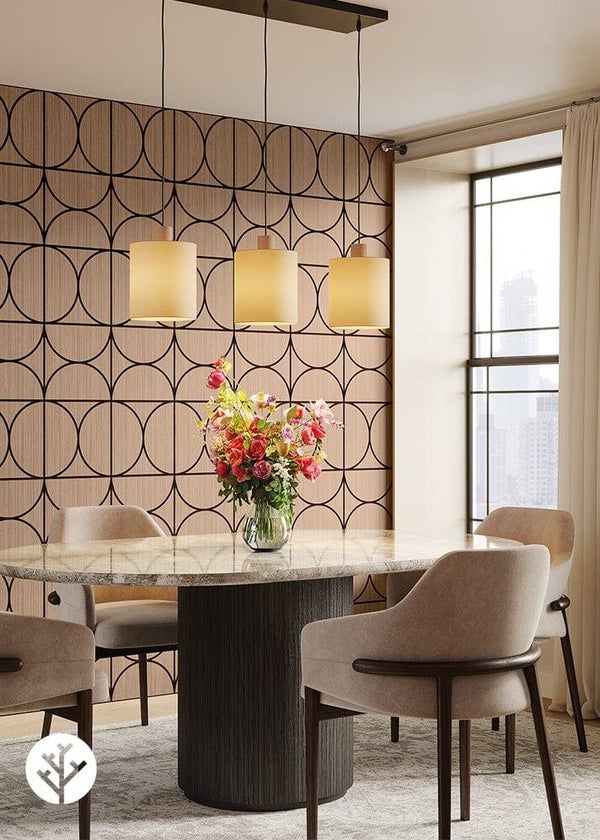 Geometric Wall Panel - Circle