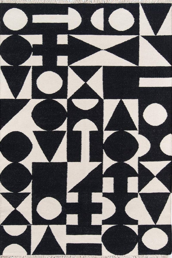 Novogratz Topanga Rug Collection III Black