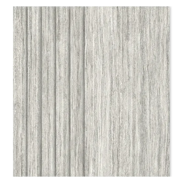 Majesto Travertino Titanium Grained 63x126 Porcelain Slab
