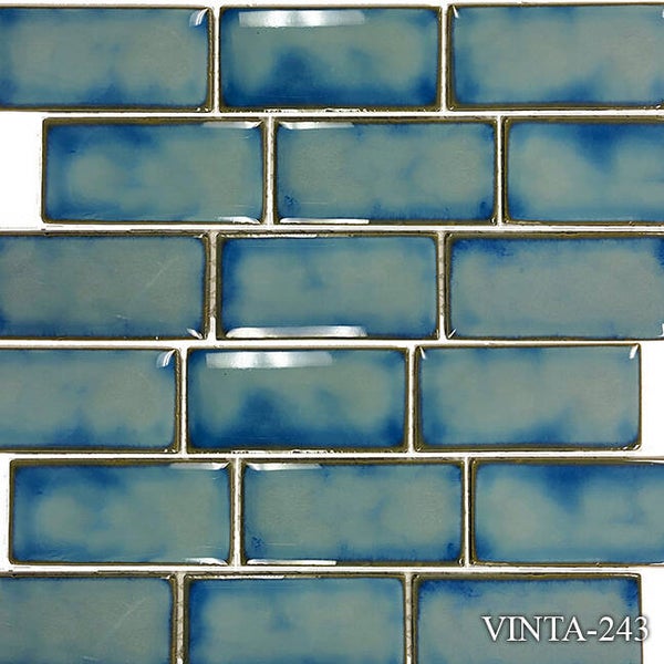 Vinta 2x4 Offset Mosaic Pool Tile