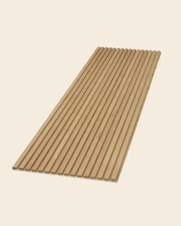 Grainmatch Acoustic Slat Wall Panel - Furniture Finish - 25.2"x118"