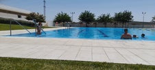 Community adult and children's swimming pool
