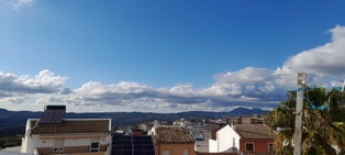Mountain View from roof terrace