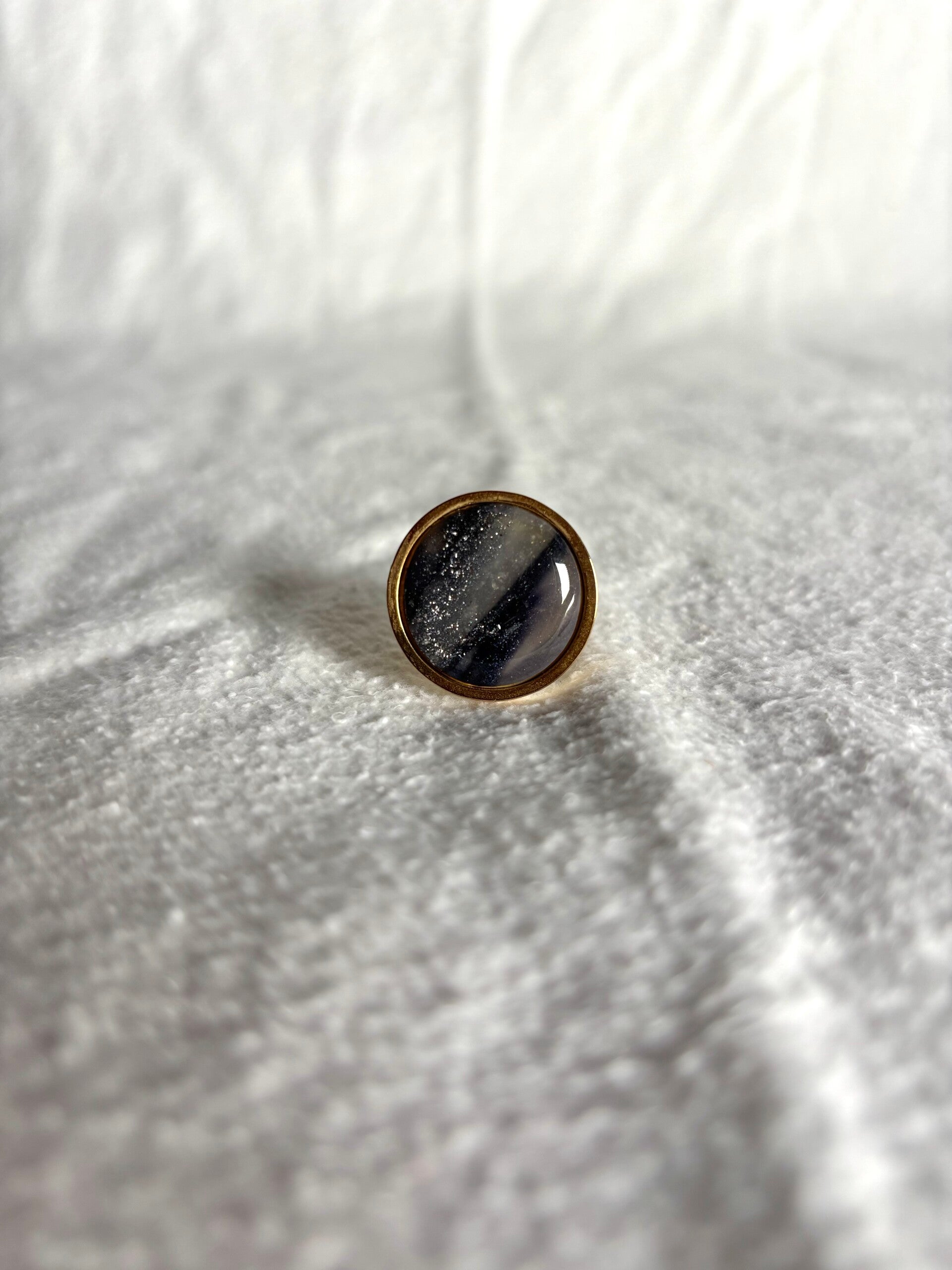 Ring rond goud