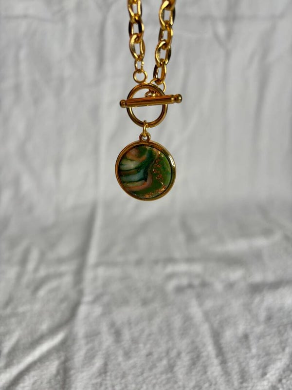 Armband grof - goud