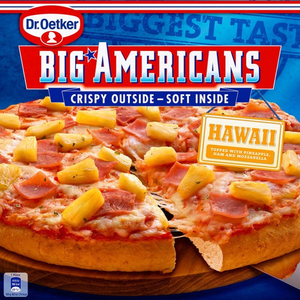 Dr. Oetker Big americans pizza hawaii