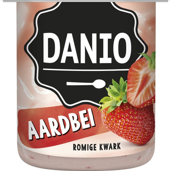 Danio Romige kwark aardbei