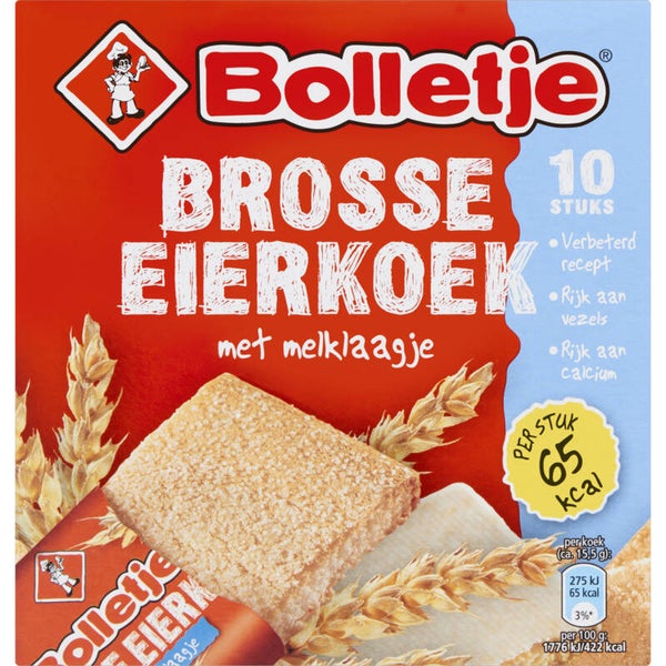 Bolletje Brosse eierkoek melk