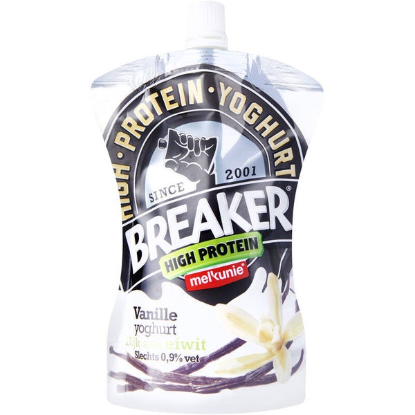 Melkunie Breaker yoghurt high protein vanille