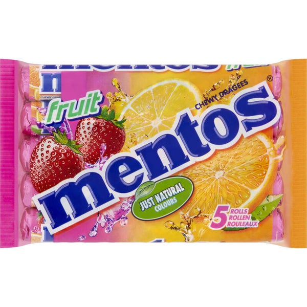Mentos Fruit 5-pack