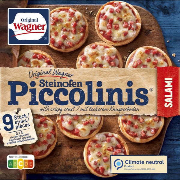 Wagner Piccolinis mini pizza salami
