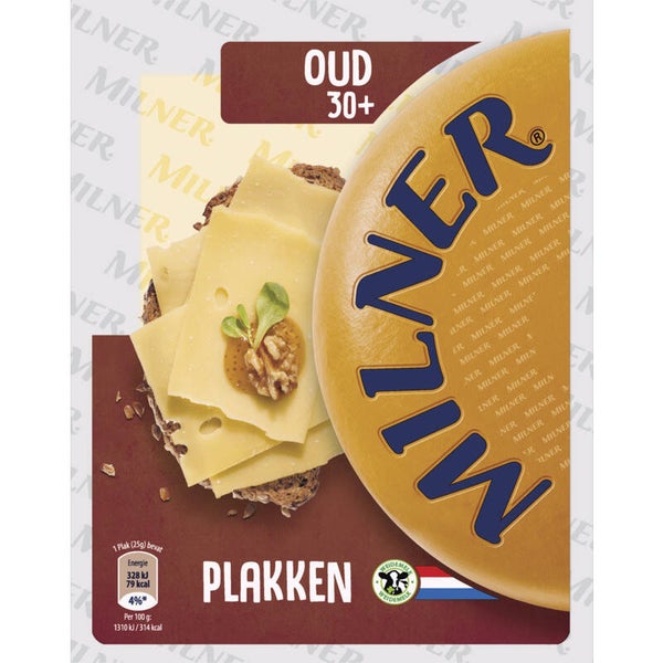 Milner Oude kaas 30+ plakken