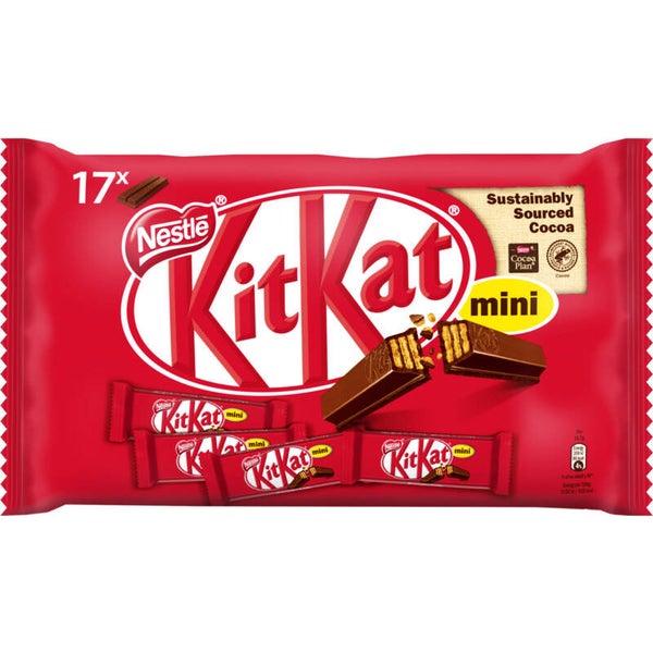 Kitkat Mini melk chocolade uitdeelzak