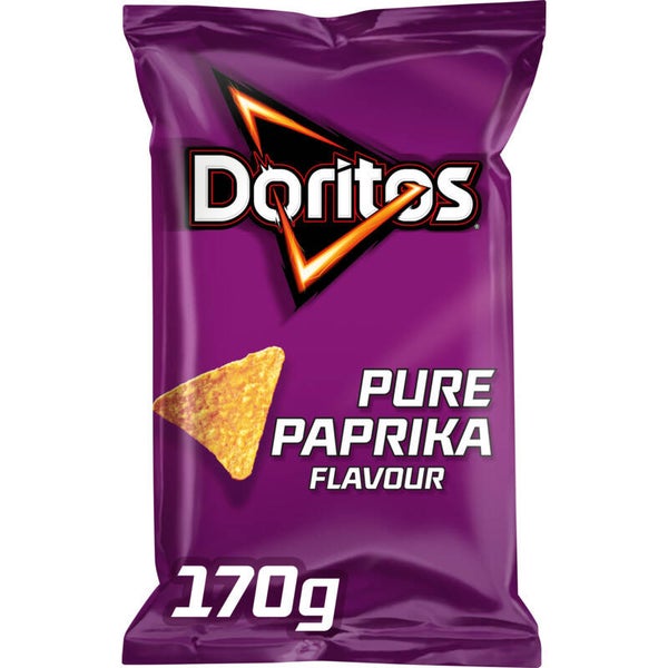 Doritos Pure paprika flavour