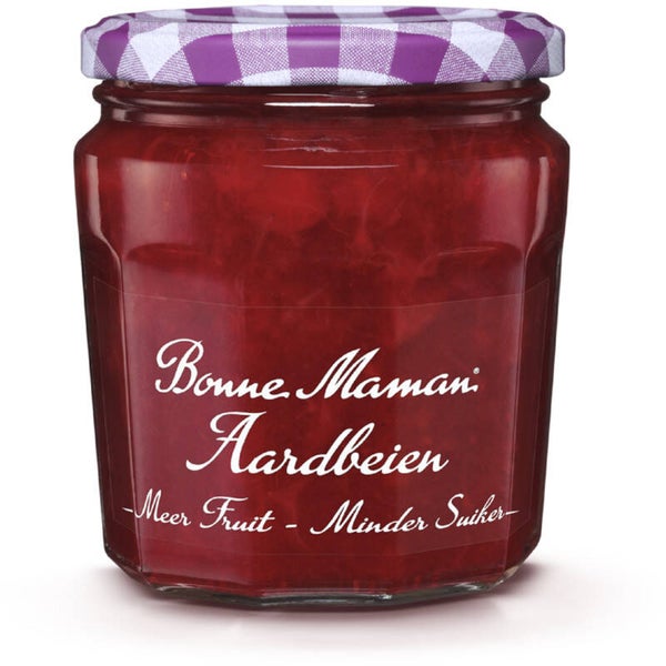 Bonne Maman Meer fruit minder suiker aardbeien jam