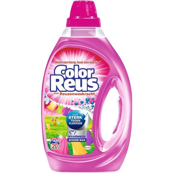 Color Reus Wasmiddel vloeibaar gel kleur