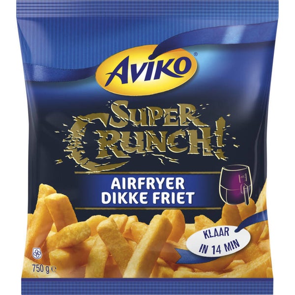 Aviko SuperCrunch airfryer dikke friet