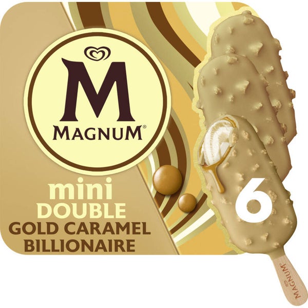 Magnum Mini double gold caramel