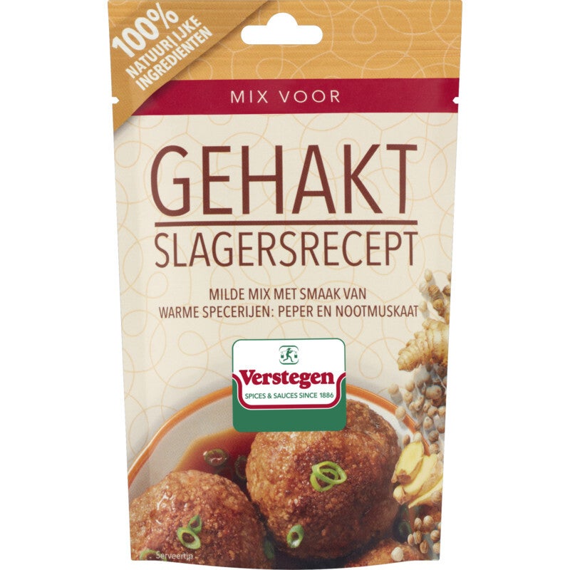 Verstegen Mix voor gehakt trad. slagersrecept