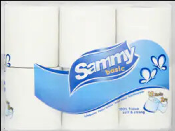 Sammy Basic Toiletpapier 12 Rolls